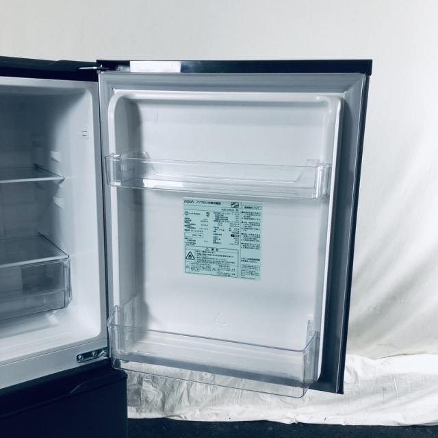 【中古】 【自社配送エリア内限定】 アクア AQUA 冷蔵庫 2022年製 2ドア 135L シルバー ファン式 右開き AQR-14N(S) 一人暮らし 奥行60cm以下 送料無料 設置無料 地域限定 埼玉 東京 千葉 神奈川 RANK_B_4