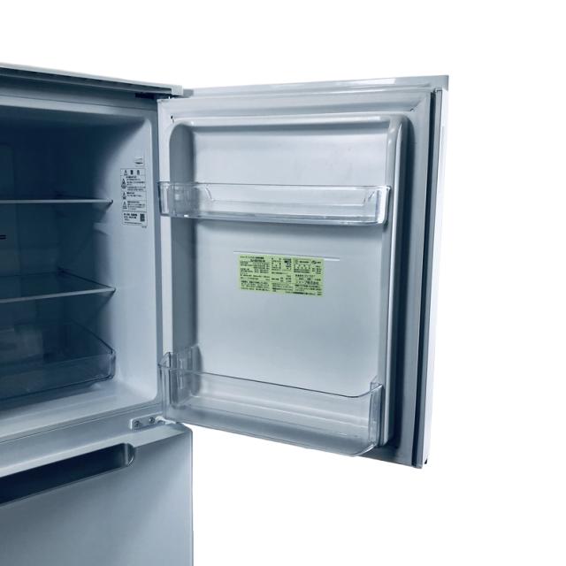 【中古】 【自社配送エリア内限定】 シャープ SHARP 冷蔵庫 2021年製 2ドア 152L ホワイト ファン式 両方開き SJ-GD15G-W 一人暮らし 大きめ 奥行60cm以下 送料無料 設置無料 地域限定 埼玉 東京 千葉 神奈川 RANK_B_4