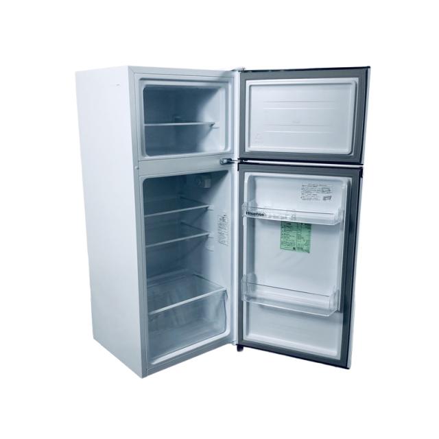 【中古】 【自社配送エリア内限定】 ハイセンス Hisense 冷蔵庫 2024年製 2ドア 124L ホワイト 直冷式 右開き HR-B12E4W 一人暮らし 奥行60cm以下 送料無料 設置無料 地域限定 埼玉 東京 千葉 神奈川 RANK_B_1