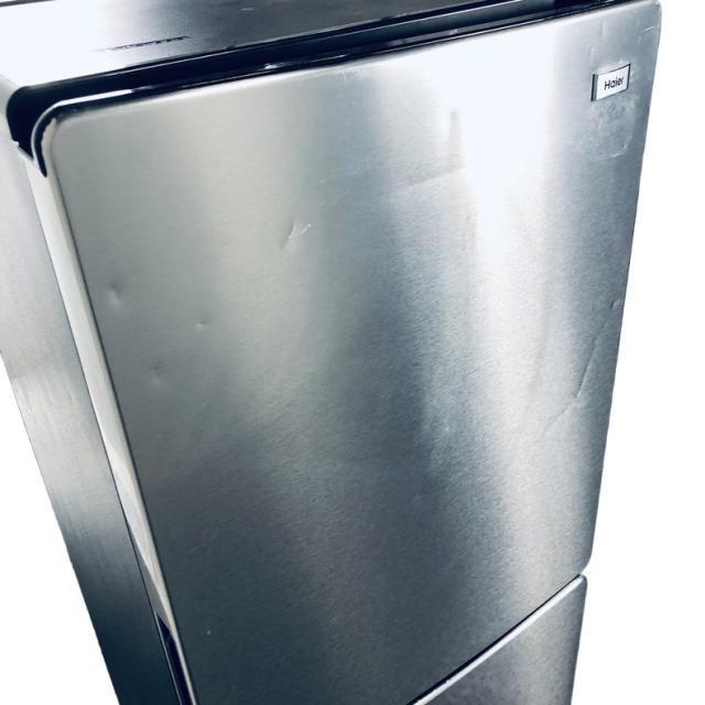 【中古】 【自社配送エリア内限定】 ハイアール Haier 冷蔵庫 2023年製 2ドア 148L シルバー ファン式 右開き JR-XP2NF148F 一人暮らし 大きめ 奥行60cm以下 送料無料 設置無料 地域限定 埼玉 東京 千葉 神奈川 RANK_C_13