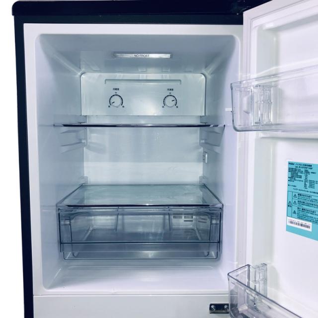 【中古】 【自社配送エリア内限定】 ハイアール Haier 冷蔵庫 2023年製 2ドア 148L シルバー ファン式 右開き JR-XP2NF148F 一人暮らし 大きめ 奥行60cm以下 送料無料 設置無料 地域限定 埼玉 東京 千葉 神奈川 RANK_C_2