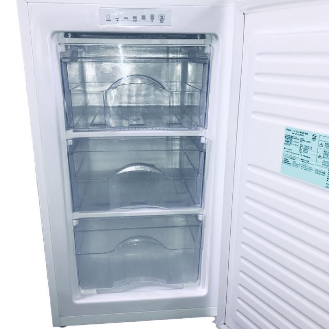 【中古】 【自社配送エリア内限定】 ハイアール Haier 冷蔵庫 2023年製 1ドア 60L ホワイト 直冷式 右開き 冷凍庫（冷凍機能のみ） JF-NU60A 一人暮らし 奥行60cm以下 送料無料 設置無料 地域限定 埼玉 東京 千葉 神奈川 RANK_B_2