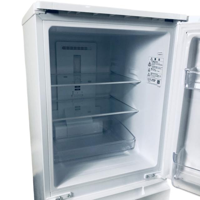 【中古】 【自社配送エリア内限定】 シャープ SHARP 冷蔵庫 2021年製 2ドア 152L ホワイト ファン式 両方開き SJ-D15G-W 一人暮らし 大きめ 奥行60cm以下 送料無料 設置無料 地域限定 埼玉 東京 千葉 神奈川 RANK_B_2