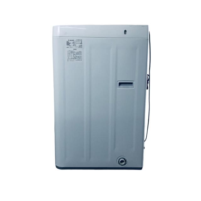 【中古】 【自社配送エリア内限定】 シャープ SHARP 洗濯機 2025年製 全自動洗濯機 5.5kg ホワイト 送風 乾燥機能付き ES-GE5J-W 一人暮らし 縦型 送料無料 設置無料 地域限定 埼玉 東京 千葉 神奈川 RANK_A_5