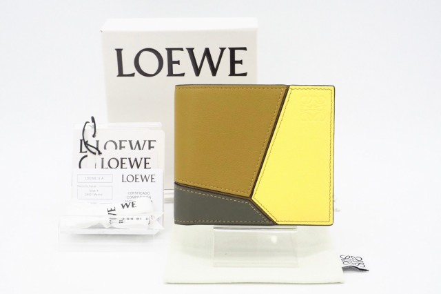 ☆安心の３大保証☆ ABランク ≪LOEWE ロエベ/二つ折り財布