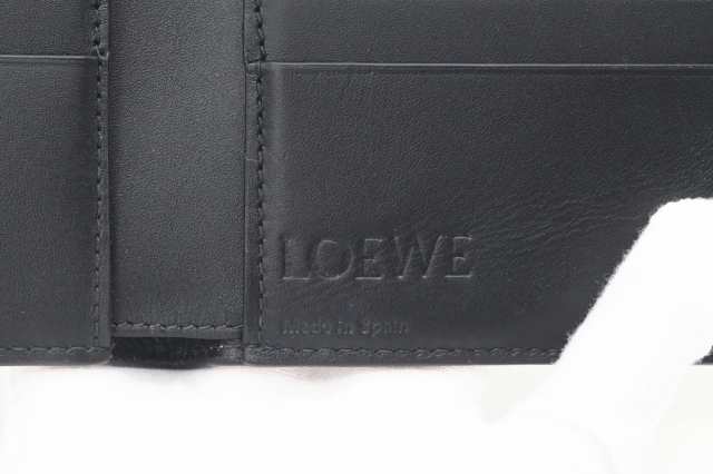 ☆安心の３大保証☆ ABランク ≪LOEWE ロエベ/二つ折り財布