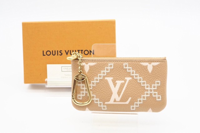 ☆安心の3大保証☆ Aランク ≪LOUIS VUITTON ルイヴィトン/コインケース≫ M81165 アンプラント ブロデ ポシェット クレ コイン＆キーケの通販は
