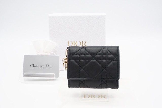 ☆安心の3大保証☆ ABランク ≪Christian Dior クリスチャン/三つ折り