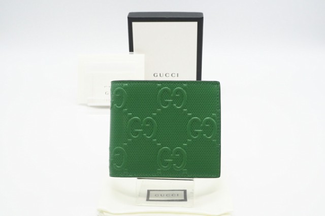 ☆安心の3大保証☆ Aランク ≪GUCCI グッチ/二つ折り財布≫ 625555 GG