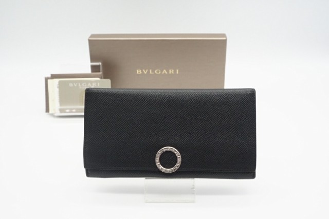 ☆安心の3大保証☆ ABランク ≪BVLGARI ブルガリ/二つ折り長財布