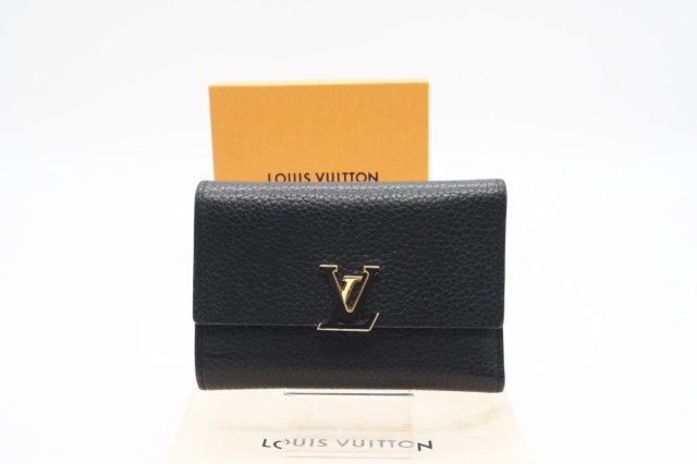 ☆安心の3大保証☆ Bランク ≪LOUIS VUITTON ルイ ヴィトン/三つ折り財布≫ M80795 ポルトフォイユ カプシーヌ コンパクト  ノワール レオの通販はau PAY マーケット - リユースショップ BICLOCK | au PAY マーケット－通販サイト