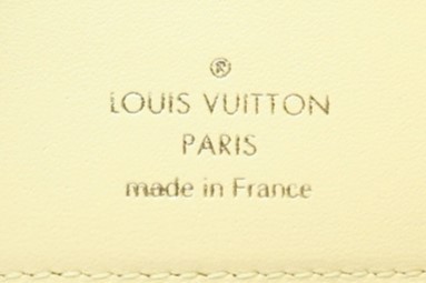 ☆安心の3大保証☆ Aランク ≪LOUIS VUITTON ルイ ヴィトン/二つ折り財布≫ M82288 ナノグラム ポルトフォイユ ルー イエロー ホワイト 