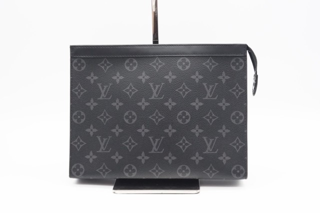 ☆安心の3大保証☆ ABランク ≪LOUIS VUITTON ルイ ヴィトン/クラッチバッグ≫ M61692 モノグラム エクリプス ポシェット ヴォワヤージュ