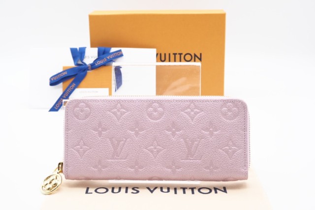 ☆安心の3大保証☆ Aランク ≪LOUIS VUITTON ルイ ヴィトン/ラウンドファスナー長財布≫ M82173 アンプラント ポルトフォイユ クレマンス