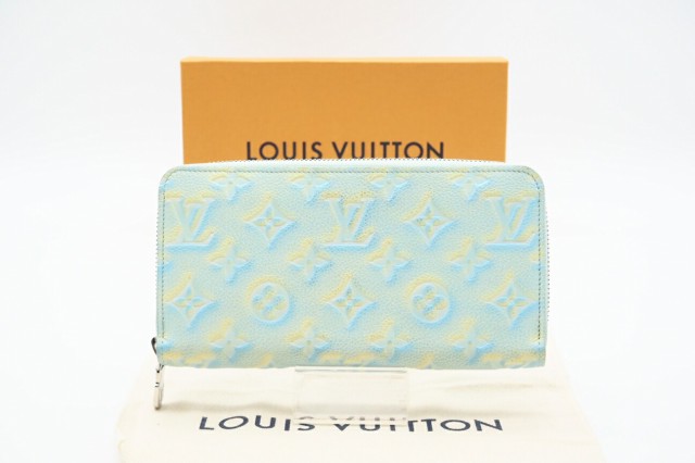 ☆安心の3大保証☆ ABランク ≪LOUIS VUITTON ルイ ヴィトン/ジッピーウォレット≫ M81466 モノグラム アンプラント サマー スターダスト