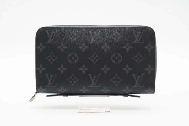 ☆安心の3大保証☆ ABランク ≪LOUIS VUITTON ルイ ヴィトン/トラベルケース≫ M61698 モノグラム エクリプス ジッピーXL ブラック グレ