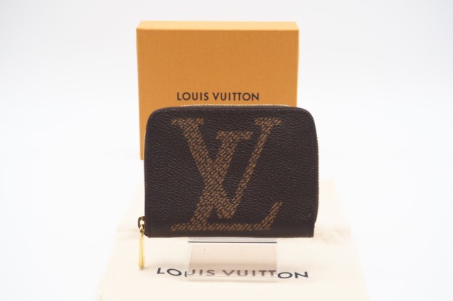 ☆安心の3大保証☆ ABランク ≪LOUIS VUITTON ルイ ヴィトン/コインケース≫ M69354 モノグラム ジャイアント ジッピー コインパース ブ