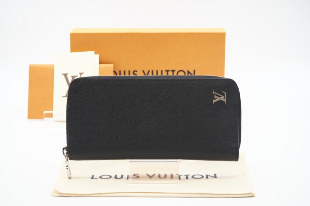 ☆安心の3大保証☆ ABランク ≪LOUIS VUITTON ルイ ヴィトン/ジッピーウォレット≫ M30317 タイガ ヴェルティカル ノワール ブラック 美