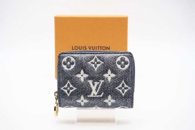 ☆安心の3大保証☆ ABランク ≪LOUIS VUITTON ルイ ヴィトン/二つ折り財布≫ M82525 ラミネーテッド ジャカード ポルトフォイユ ルー ブ