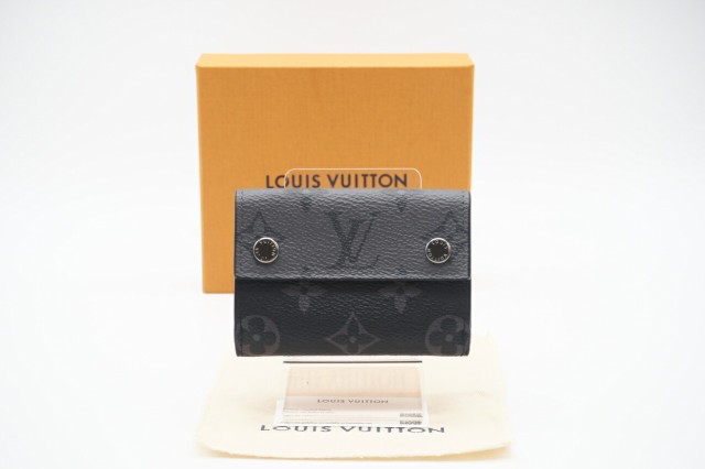 ☆安心の3大保証☆ ABランク ≪LOUIS VUITTON ルイ ヴィトン/三つ折り財布≫ M45417 エクリプス リバース ディスカバリー コンパクトウォレットの通販は