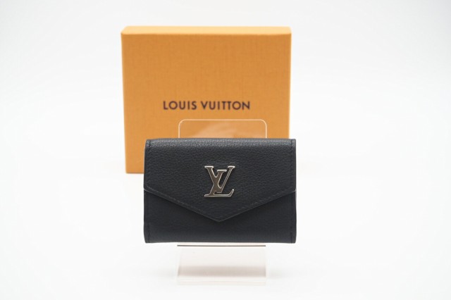 ☆安心の3大保証☆ ABランク ≪LOUIS VUITTON ルイ ヴィトン/三つ折り財布≫ M63921 ポルトフォイユ ロックミ二 ノワール ブラック 美品