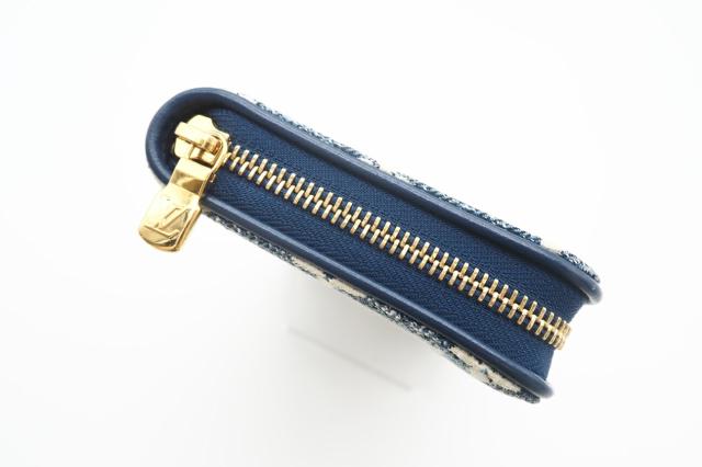 LOUIS VUITTON モノグラムデニムジッピウォレット財布ブルージャガード LOUIS VUITTON ルイ・ヴィトン 財布 レディース ブランド 長財布