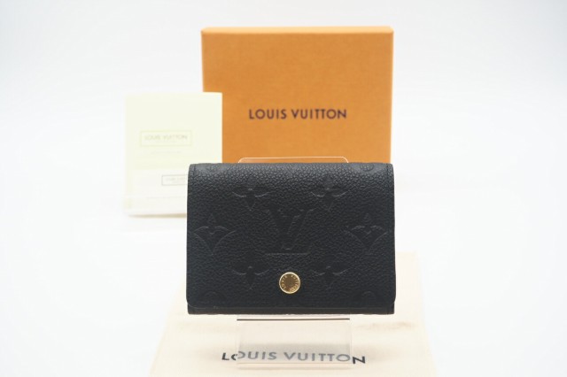 ☆安心の3大保証☆ Aランク ≪LOUIS VUITTON ルイ ヴィトン/二つ折りカードケース≫ M58456 アンプラント アンヴェロップ カルト ドゥ ヴ