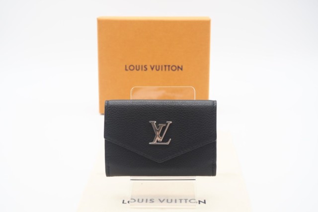 ☆安心の3大保証☆ ABランク ≪LOUIS VUITTON ルイ ヴィトン/三つ折り財布≫ M63921 ポルトフォイユ ロックミ二 ノワール ブラック 美品