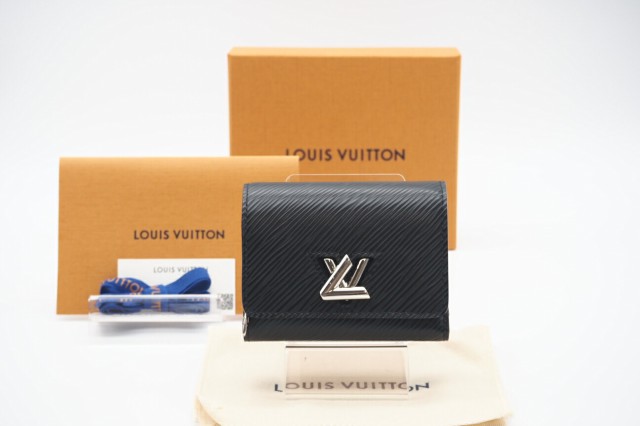 ☆安心の3大保証☆ ABランク ≪LOUIS VUITTON ルイ ヴィトン/三つ折り財布≫ M63322 エピ ポルトフォイユ ツイスト XS ノワール ブラック