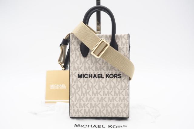 ☆安心の3大保証☆ Aランク ≪MICHAEL KORS マイケル/ショルダーバッグ≫ 35S4G7ZC1B コース ミレラ スマートフォンクロスボディ 極美品 送料無料