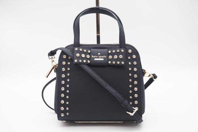 ☆安心の3大保証☆ ABランク ≪Kate Spade ケイト スペード/2WAYバッグ≫ PXRU6238 ラインストーン カーフ ディビス ミューズ スモール メリアルの通販は 9,248円