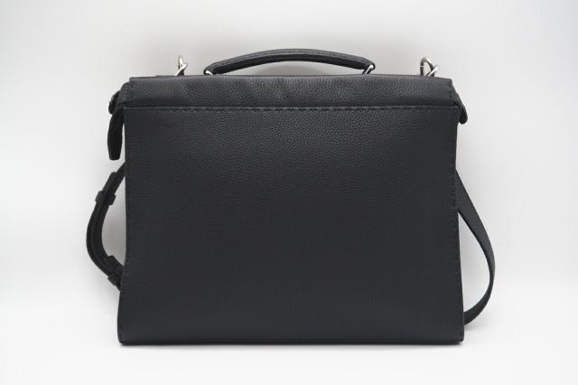 FENDI 2WAYバッグ セレリア ピーカブーフィット ブラック レッド 美