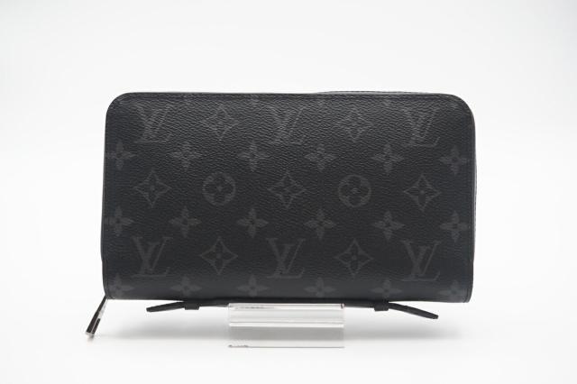 ☆安心の3大保証☆ Bランク ≪LOUIS VUITTON ルイ ヴィトン/トラベルケース≫ M61698 モノグラム エクリプス ジッピーXL ブラック グレー 送料無料