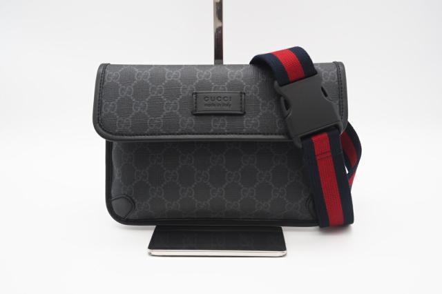 GUCCI ブラック GGスプリーム ショルダーバッグ GUCCI ブラック GGスプリーム ショルダーバッグ 【公式通販】