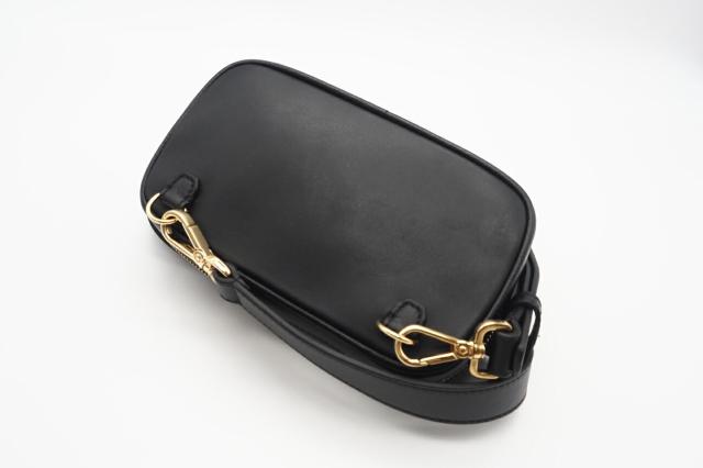 ☆安心の3大保証☆ ABランク ≪FENDI フェンディ/ショルダーバッグ≫ 7M0285 フェンディ×ヴェルサーチェ レザー フェンダーチェ ブラック ゴールド ☆安心の3大保証☆ ABランク ≪FENDI フェンディ/ショルダーバッグ