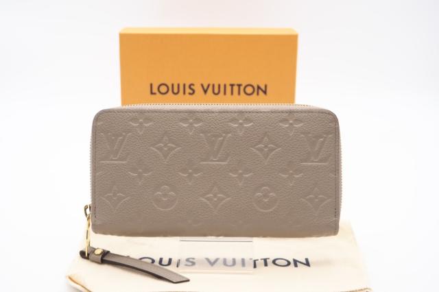 ☆安心の3大保証☆  Bランク ≪LOUIS VUITTON ルイ ヴィトン/ジッピーウォレット≫ M69034 モノグラム アンプラント トゥルトレール ベージュ 送料無料