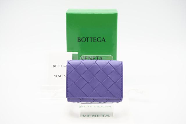 ☆安心の3大保証☆ Aランク ≪BOTTEGA VENETA ボッテガ ヴェネタ/ラウンドファスナー長財布≫ 748054 カセット ジップアラウンド ネイビー レッド ☆安心の3大保証☆ Aランク ≪BOTTEGA VENETA ボッテガ