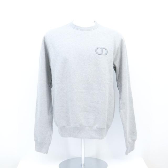☆安心の3大保証☆ Aランク ≪/Dior ディオール コットン CDロゴ コットン スウェット ≫ 113J699A0531 グレー