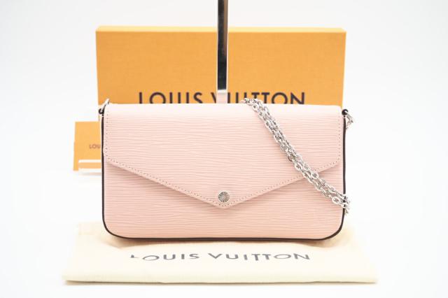 ★3日以内返品可★ LOUIS VUITTON ルイ ヴィトン エピポシェット フェリシー ローズバレリーヌ M62467 ピンク