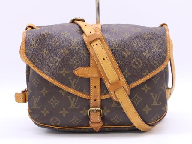 ★ルイ・ヴィトン LOUIS VUITTON★モノグラム★ソミュール30★ショルダーバッグ★ ☆3日以内返品可☆ LOUIS VUITTON ルイ ヴィトン M42256 モノグラム
