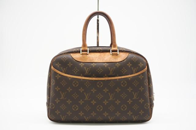 ★３日以内返品可★ LOUIS VUITTON ルイ ヴィトン M47270 モノグラム ドーヴィル ブラウン バッグ