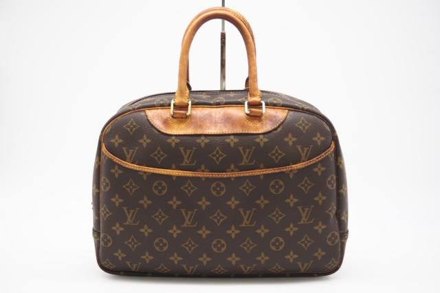 ★３日以内返品可★ LOUIS VUITTON ルイ ヴィトン M47270 モノグラム ドーヴィル ブラウン バッグ