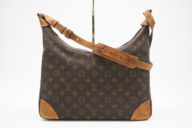 ★３日以内返品可★ LOUIS VUITTON ルイ ヴィトン M51260 モノグラム ブローニュ35 ブラウン バッグ