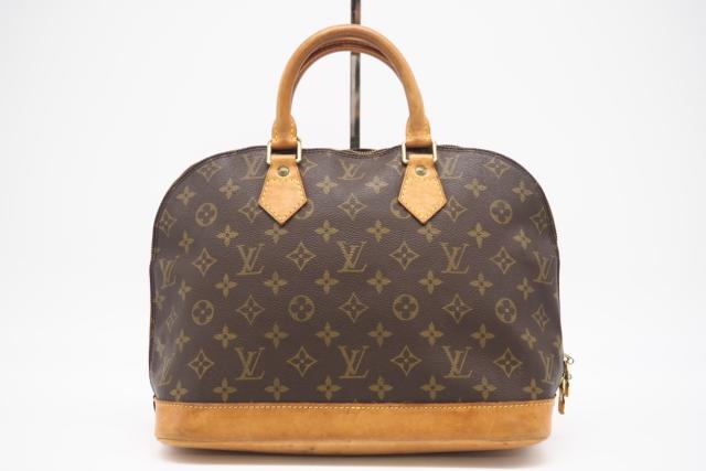 ★３日以内返品可★ LOUIS VUITTON ルイ ヴィトン M51130 モノグラム アルマ 旧型 ブラウン バッグ