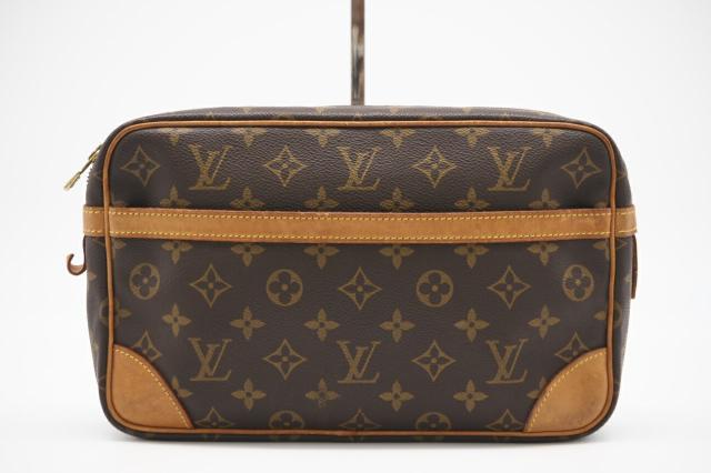 ★３日以内返品可★ LOUIS VUITTON ルイ ヴィトン M51845 モノグラム コンピエーニュ28 ブラウン バッグ