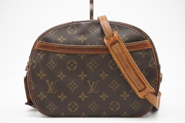 ★３日以内返品可★ LOUIS VUITTON ルイ ヴィトン M51221 モノグラム ブロワ ブラウン バッグ