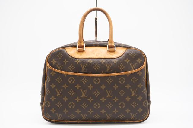 ★３日以内返品可★ LOUIS VUITTON ルイ ヴィトン M47270 モノグラム ドーヴィル ブラウン バッグ