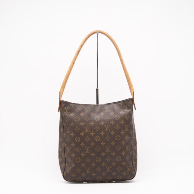 ★３日以内返品可★ LOUIS VUITTON ルイ ヴィトン M51145 モノグラム ルーピングGM ブラウン バッグ