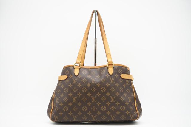 ★３日以内返品可★ LOUIS VUITTON ルイ ヴィトン M51154 モノグラム バティニョール オリゾンタル ブラウン バッグ
