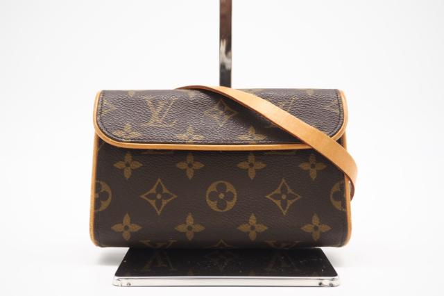 ★３日以内返品可★ LOUIS VUITTON ルイ ヴィトン M51855 モノグラム ポシェット フロランティーヌ ブラウン バッグ